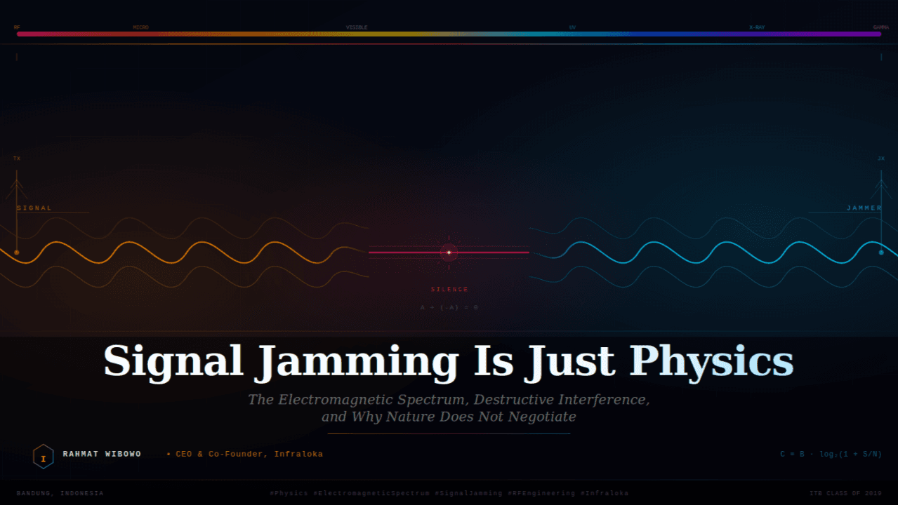 Signal Jamming Is Just Physics By Rahmat Wibowo From Infraloka