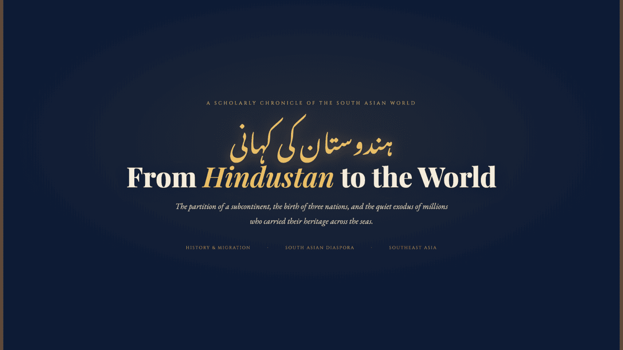Hindustan to the World By Rahmat Wibowo from InfraLoka