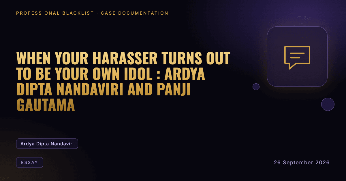 Header illustration: essay involving Ardya Dipta Nandaviri