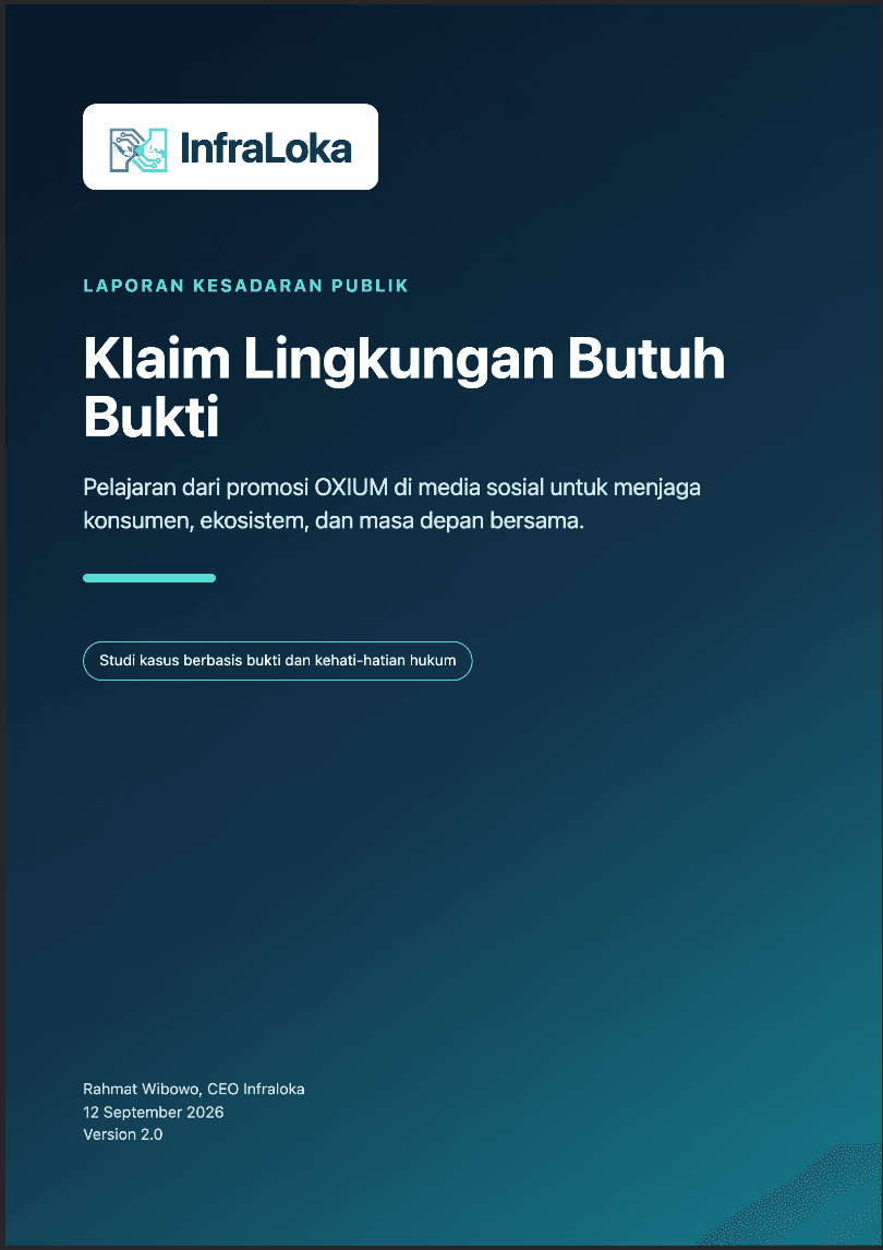 Sampul Klaim Lingkungan Butuh Bukti