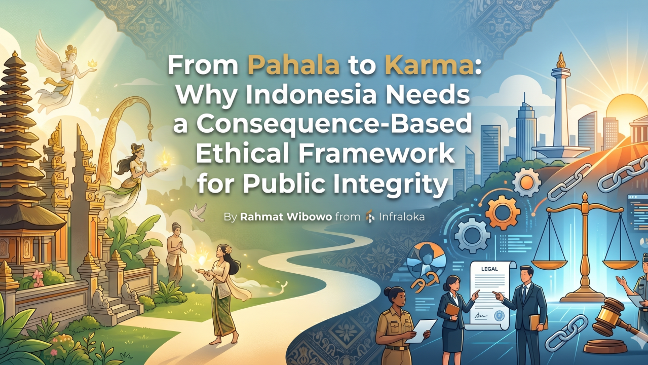From Pahala to Karma: Why Indonesia Needs a Consequence-Based Ethical Framework for Public Integrity" By Rahmat Wibowo From InfraLoka