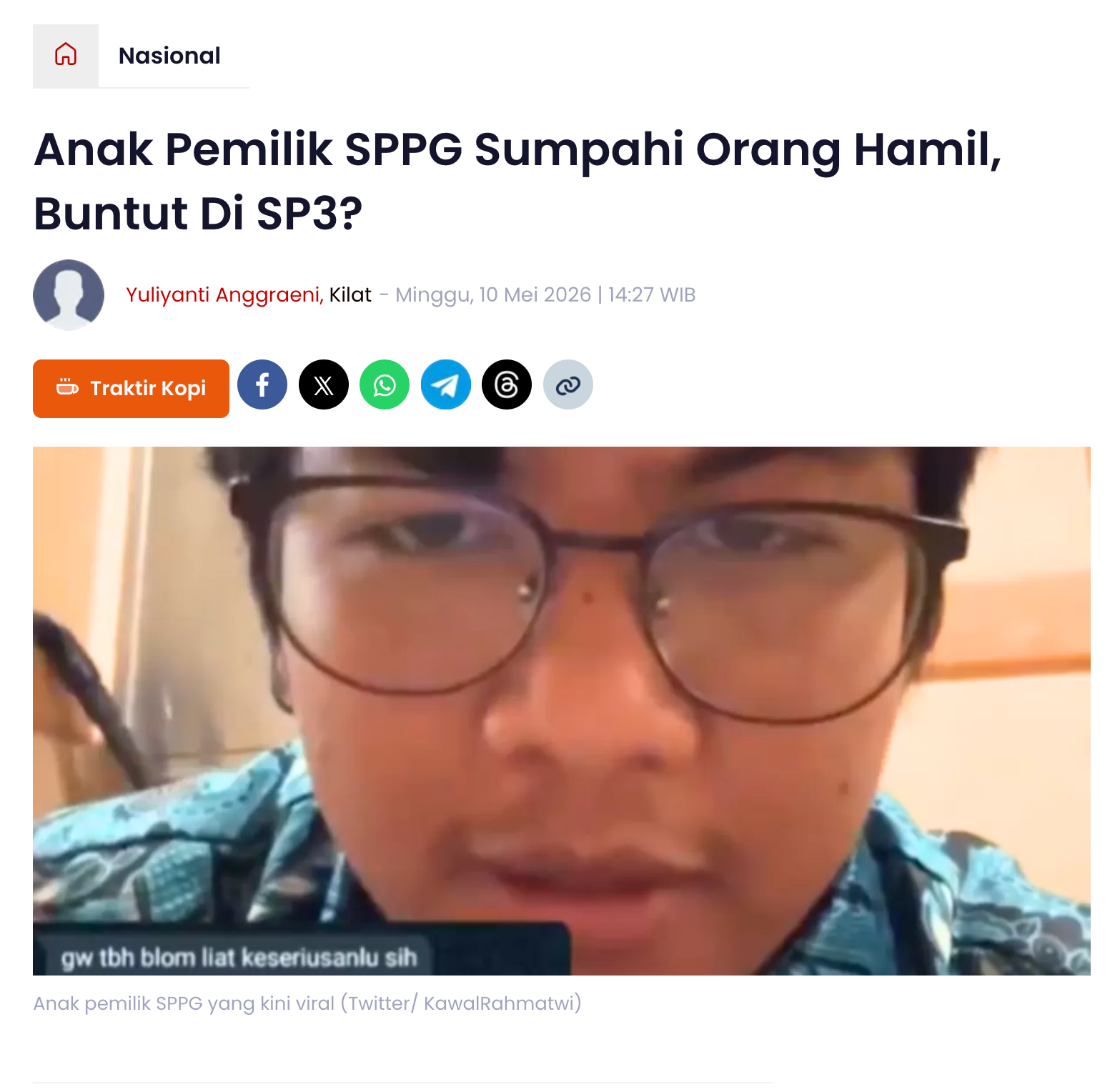 Legal Assessment and Media Ethics Review: Study Case of Yuliyanti Anggraeni (Kilat.com)