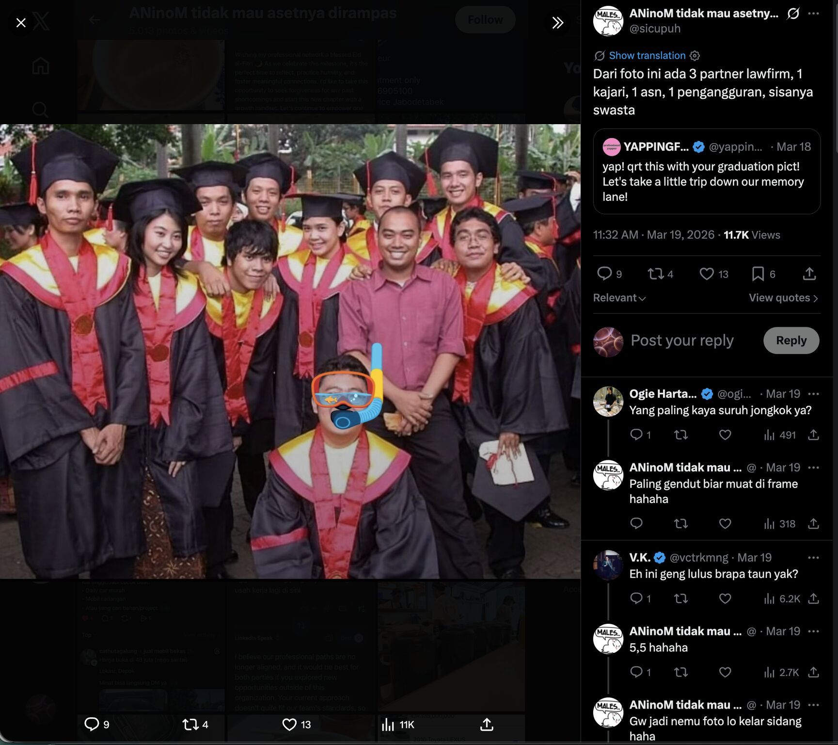 E-003 — konteks wisuda