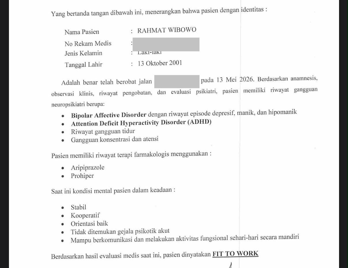 Dokumen medis Rahmat Wibowo