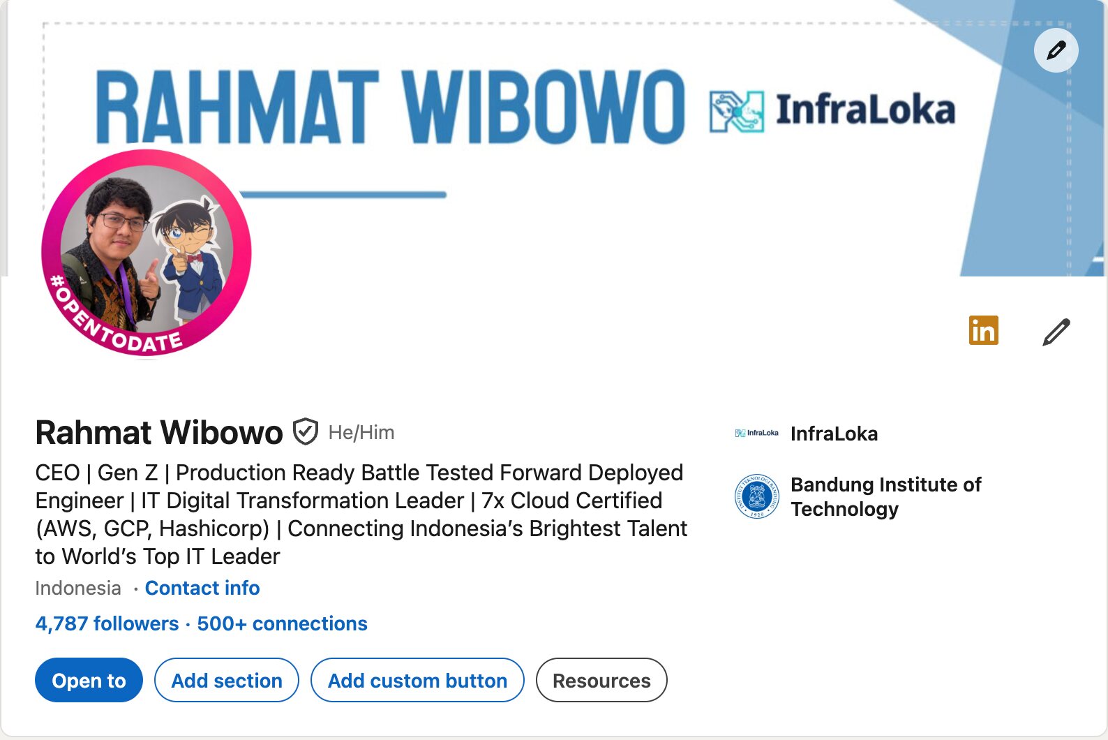 Rahmat Wibowo's LinkedIn profile: CEO of InfraLoka, 4,787 followers