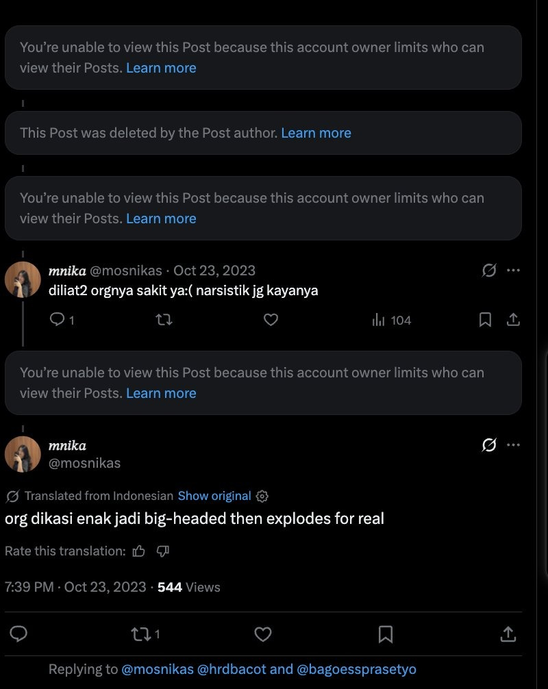 ANALISIS HUKUM: KASUS PERUNDUNGAN SIBER DI TWITTER — Study Case of Unrelated Person