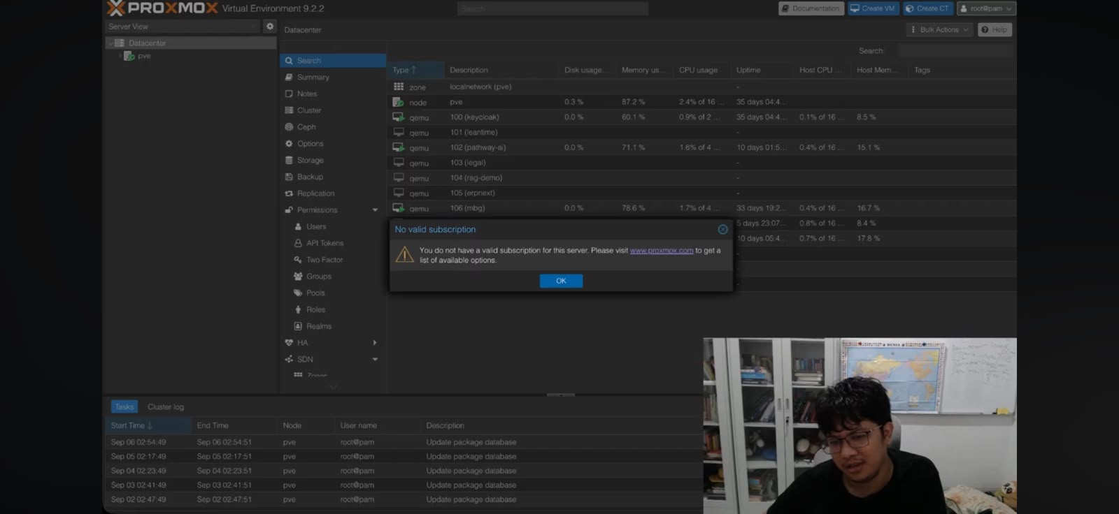 Managed Proxmox infrastructure