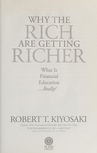 Cover of Why the Rich Are Getting Richer by Robert T. Kiyosaki
